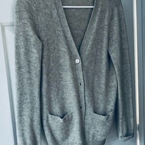 Rugby cashmere cardigan